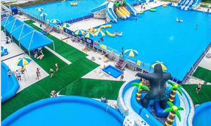 Château gonflable extérieur en PVC pour enfants avec toboggan et zone de saut, taille personnalisable pour <span class=keywords><strong>parc</strong></span> d'attractions - Product Image 3