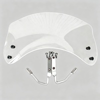 Pare-brise de moto ULASHKIM DIO pour Honda DIO 50 17 18 25 23 2 temps DIO50, pare-brise modifié, pare-brise avant en verre