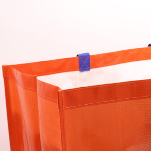 <span class=keywords><strong>Bolsa</strong></span> de Compras de Polipropileno Tejido Laminado Extra Grande y Resistente con Logotipo Personalizado - Product Image 2