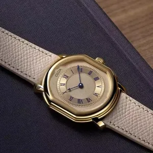 Montre pour homme CILOA, ronde, rétro, personnalisable, tendance, élégante, décontractée, étanche, à quartz - Product Image 2