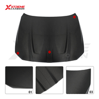 Capot moteur avant en fibre de carbone sèche XTREME, style CSL, léger, pour BMW G80 G81 M3 G82 G83 M4 2021 et versions ultérieures