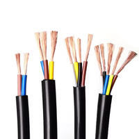 Cable de Control de Bajo Voltaje Multifilar UL2464, Cobre Desnudo Fino, Revestimiento Exterior de PVC Antirrotura, para Uso Industrial Subterráneo