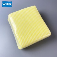 Lingettes jetables 100 % viscose pour contact alimentaire, lingettes de nettoyage industriel, lingettes sans peluches OEM, lingettes pour l'industrie alimentaire commerciale