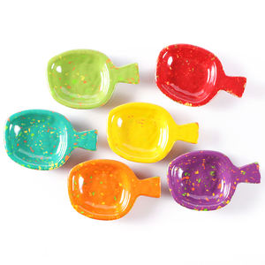 Juego <span class=keywords><strong>de</strong></span> 200 Piezas <span class=keywords><strong>de</strong></span> <span class=keywords><strong>Platos</strong></span> y Espátulas <span class=keywords><strong>de</strong></span> <span class=keywords><strong>Melamina</strong></span> Blanca Ecológica <span class=keywords><strong>de</strong></span> 4.1\", 2.7\" y 0.8\" Pulgadas para Acampar - Product Image 1