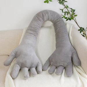 Almohada de Peluche Creativa y Divertida de Estilo Nórdico con Forma de Palma, Colorida, Lindo Regalo para el Día del Niño para Descompresión, Hecha de Algodón PP - Product Image 4