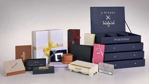 Luxury Gift <b>Paper</b> Box with Custom Logo Digital Printing Foldable <b>Biodegradable</b> Packaging OEM Vietnam Manufacturer Supplier - Product Image 4