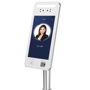 Прямая Продажа с завода, 8-дюймовое устройство для управления Биометрическим распознаванием лиц Android с NFC-считыванием и доступом к qr-коду