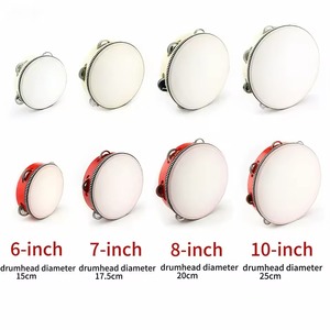 Fabricación al por Mayor <span class=keywords><strong>de</strong></span> Mini Panderetas <span class=keywords><strong>de</strong></span> Madera <span class=keywords><strong>de</strong></span> 10CM para Bodas - Product Image 3