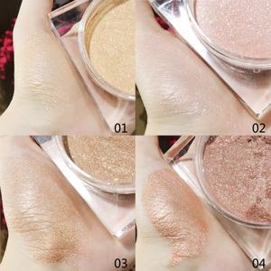 Nhãn hiệu riêng hữu cơ tự nhiên cơ thể ánh sáng lung linh bột không thấm nước long lanh <span class=keywords><strong>Highlighter</strong></span> và Bronzer lỏng khoáng bột - Product Image 6