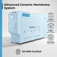 YONG GUAN, station de traitement des eaux industrielles à petite échelle, système de purification à membrane céramique 50-350LPH avec garantie d'un an