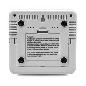 Thermomètre sans fil - Thermomètre intérieur et extérieur avec 3 capteurs, moniteur de température quotidien étanche avec rétroéclairage LCD - Product Image 4