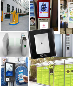 Lector de Códigos QR Dinámico Independiente Personalizado de 125 kHz y 13.56 MHz, Material ABS para Tarjetas RFID IC ID, Wiegand 26/34, RS232/485, USB, TCP/IP - Product Image 6