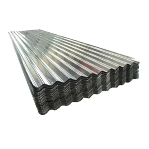 Çin tedarikçisi 22 göstergesi galvanizli demir gi metal oluklu çelik çatı levhaları satılık