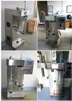 Hotsale Automatisering Maken Melk Ei Fruit Poeder Lab Schaal Glazen Sproeidroger 1.5-2,5 L/H Sproeidroogapparatuur