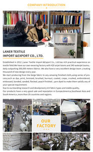 Tissu en crêpe 100% nylon, finition post-traitement multi-plissée et à plis ondulés, pour doudounes et manteaux - Product Image 6