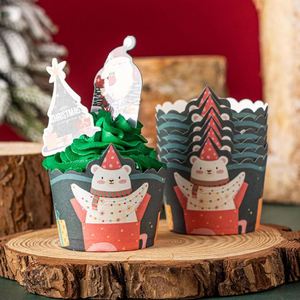 Wholesale Disposable Birthday Wedding Use Porta Mini Paper Cake Cups Muffin Cup Baking - Product Image 2