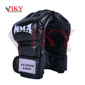 Gants de boxe MMA de haute qualité en cuir de vachette, design personnalisé de haute qualité, gants MMA - Product Image 2