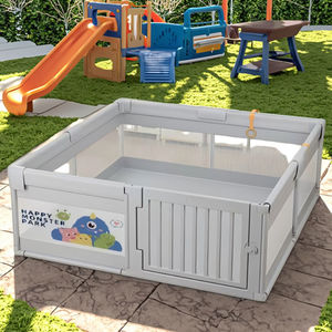 Parc pour bébé petit stylo de jeu pour bébé avec portes parc de sécurité robuste intérieur extérieur jouet pour enfants stylo activité tout-petits parc - Product Image 6