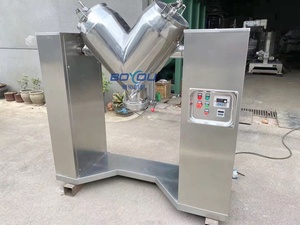 Cấp thực phẩm 100 kg thép không gỉ Máy xay sinh tố bột trộn Máy Bột Khô Trộn cho cà phê thảo mộc - Product Image 2