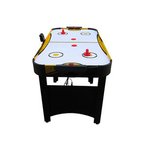 Table de <span class=keywords><strong>hockey</strong></span> sur <span class=keywords><strong>air</strong></span> personnalisable en MDF, vente directe d'usine, avec poussoir électrique et rondelle de <span class=keywords><strong>hockey</strong></span>, 4 pieds, pour le divertissement - Product Image 2