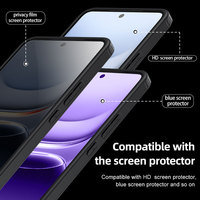 Pour Laudtec Ultra-Mince Givré Clair IQOO 13 TPU PC Téléphone Cas Simple Conception D'affaires Respectueux De La Peau Mince Léger Couverture Modèle