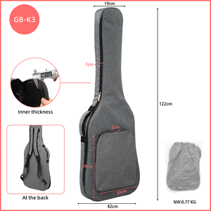 Guitar تخزين مقاوم للماء bagbass كهربائي كلاسيكي مخصص باس باس - Product Image 2