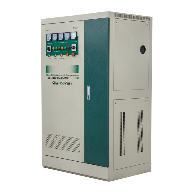 MSKJ High Quality SBW Series Static Tensions Regulator 380V 50KVA 3 Phase Automatic AC Voltage Stabilizer with Copper