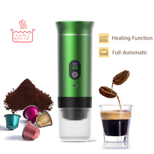 Máquina de café expreso portátil <span class=keywords><strong>para</strong></span> exteriores de 80ML, cafetera eléctrica de 20 bares, máquinas de café con función de Calefacción Automática - Product Image 2