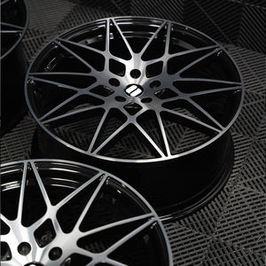 SY-09132 Cerchi per Auto Passeggeri Monoblocco Personalizzati all'Ingrosso, 18 19 20 21 22 24 26 Pollici, Multi-Raggio 5*112 - Product Image 6