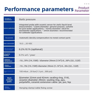 Medidor de Nivel Hidrostático E+H Endress+Hauser FMX21, Aleación de Aluminio No a Prueba de Explosiones, Precisión del 0.1%, 42 mm, Alcance de 10 m - Product Image 4