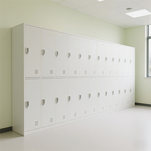 New Waterproof Eco-Friendly Fireproof Sports Anti-Betal Plate Z-shaped 12mm Thick Modern Outdoor <b>Storage</b> Cabinet Hospitals B - Product Image 5