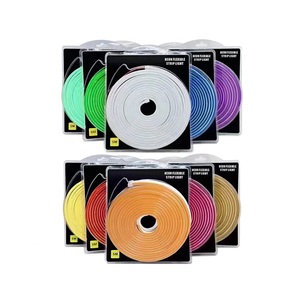 Mini lampe <span class=keywords><strong>néon</strong></span> <span class=keywords><strong>led</strong></span> rgb, 12V/24V, étanche, en silicone, 6x13, 5 pièces, bon <span class=keywords><strong>prix</strong></span>, <span class=keywords><strong>d</strong></span>écoration - Product Image 1