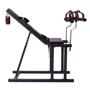 Sedia per Masturbazione Femminile GHZL con Capacità di 150kg, Manette, Collare e Attrezzatura per Bondage per Amore e Fantasia - Product Image 5