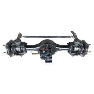 Tricycle Trike <strong>Differential</strong> <strong>Rear</strong> Trailer Axle 7000lb Suspension <strong>Kit</strong> with Leaf Spring 7 Speed Rims and Tire <strong>Kit</strong> - Product Image 1