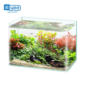 YEE Aquarium Offre Spéciale Réservoir de poissons en verre ultra clair Processus de cintrage à chaud Réservoirs de poissons de 40 gallons de hauteur - Product Image 1