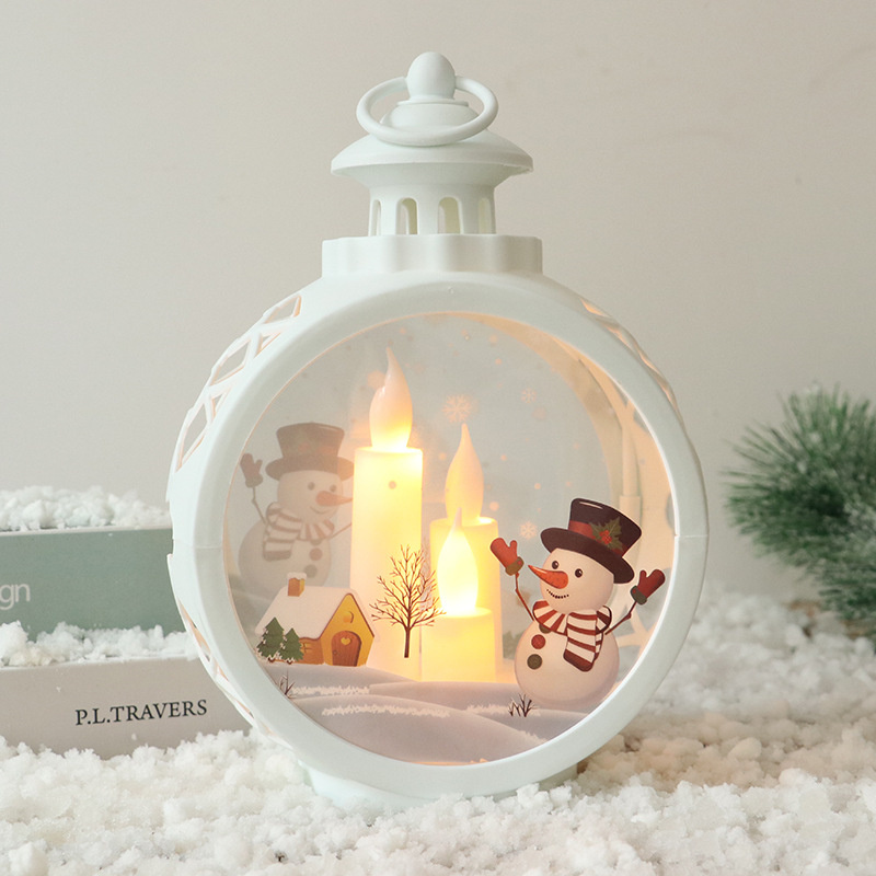 Snowman--White L Size
