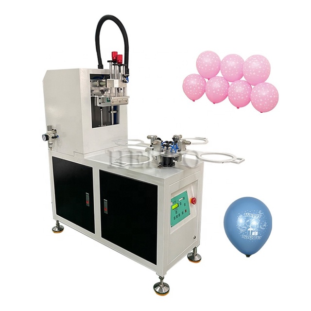 Automatic Rotary Screen Printer / Machine for Printing on Balloons / Printing Machine Balloons