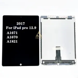 LCD ของแท้,สำหรับ Ipad Pro 12.9 2nd 2017 A1671 A1670 A1821หน้าจอสัมผัส LCD ดิจิทัลเปลี่ยนอะไหล่ประกอบ