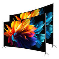 Les téléviseurs à DEL acceptent les téléviseurs Android OEM personnalisés TV intelligente 4K grand écran incurvé de 65 pouces écrans de téléviseurs intelligents Ultra HD de 65 pouces