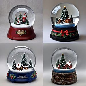 كرة ثلجية مخصصة من الراتنج لعيد الميلاد، كرة ثلجية مائية، زينة عيد الميلاد، تذكار، كرات ثلجية فاخرة صغيرة من الشركات المصنعة - Product Image 2