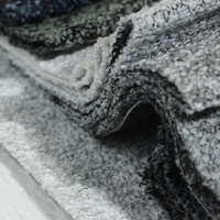 Tissu d'ameublement en lin teinté en fil TengHui, type boule, pour canapé et doublure d'oreiller, utilisation de sacs, résistant à l'eau, 100% polyester