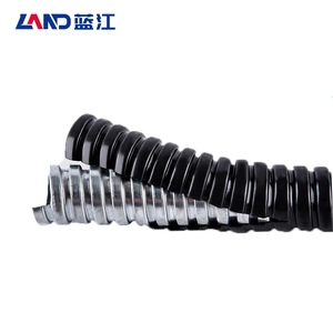 PVC tráng thép không gỉ đơn/đôi khóa kim loại linh hoạt ống thép linh hoạt ống dẫn để bảo vệ cáp - Product Image 5