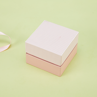 Boîte en papier rigide personnalisée avec logo imprimé, de haute qualité, écologique, pour emballage cadeau cosmétique, avec couvercle et base, pour crème pour le visage, vente en gros