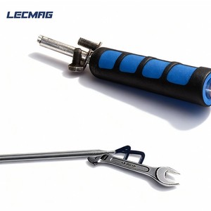 Poteau télescopique portable pour le récupérage de disques de golf, outil de préhension magnétique avec crochet en S - Product Image 5