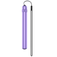 Vente en gros Tube à cigarettes en métal de différentes couleurs nouveau design Tube à cigarettes en métal en aluminium anti-odeur avec logo personnalisé