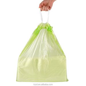 Sacs poubelle de qualité supérieure avec cordon de serrage, sacs poubelle de 13 gallons avec corde pour bureau, voiture, cuisine - Product Image 1