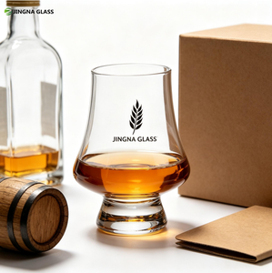 Vaso de Degustación de Whisky de 250 ml con Logotipo Personalizado, Vaso Transparente Tipo <span class=keywords><strong>Glencairn</strong></span>, Vaso de Cristal para Whisky, Brandy, Vodka, Ginebra - Product Image 2
