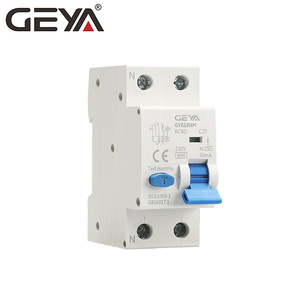 Bộ Ngắt Mạch Rò Rỉ Đất GEYA GYR10L 1P + N RCBO OEM 30MA 6A 10A 16A 20A 25A 32A 40A Có Bảo Vệ Quá Tải - Product Image 2