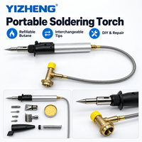 Torche de soudage au gaz butane portable YIZHENG YZ-091 pour la réparation électronique, les circuits imprimés, les bijoux, le bricolage en extérieur