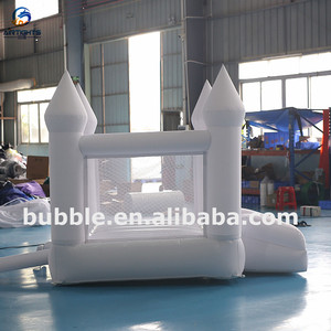 Çocuklar oyun alanı düşük fiyat şişme beyaz <span class=keywords><strong>mini</strong></span> kale - Product Image 5